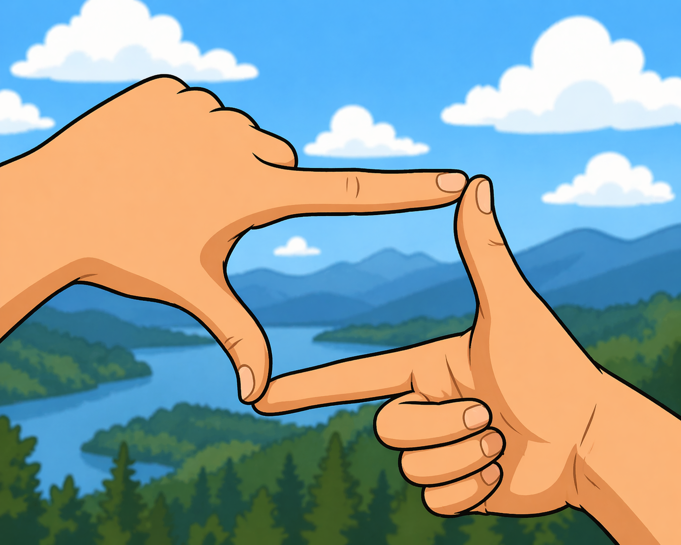 finger frame